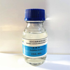 Poliéter Amina T403 CAS 39423-51-3 pikeun agén curing bahan agul komposit Daya Angin